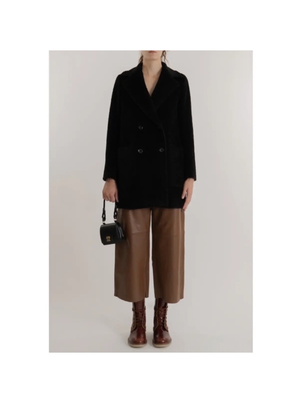 Max Mara wool and cashmere coat. Oversized